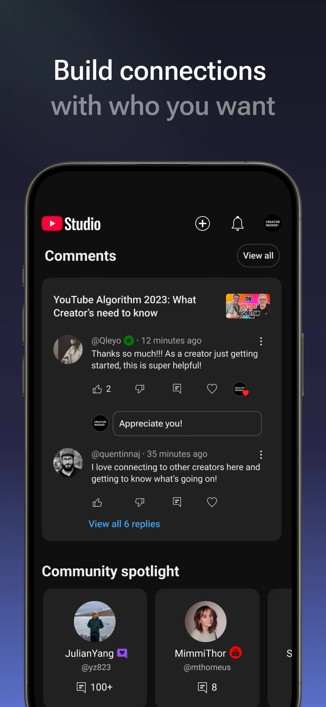 YouTube Studio screenshot